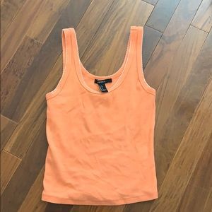 Cropped forever 21 tank top
